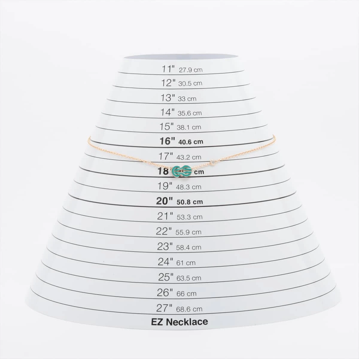 フレッド シャンス アンフィニ ダイヤ ラッカー ネックレス 750(PG