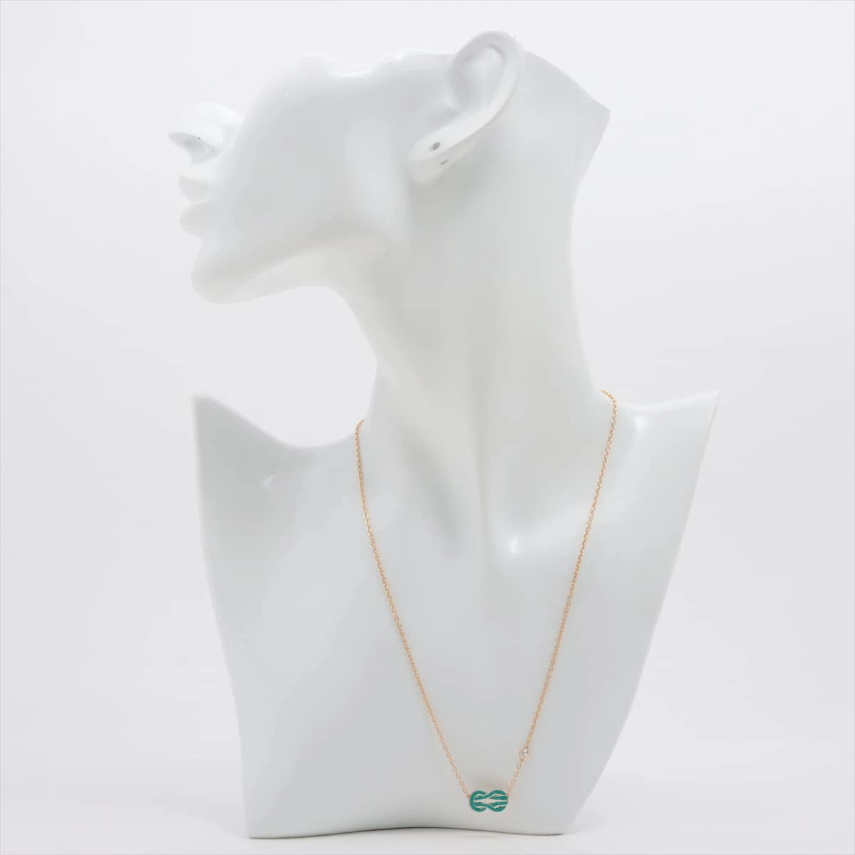 フレッド　シャンスアンフィニ　ターコイズ フレッド シャンス アンフィニ ダイヤ ラッカー ネックレス 750(PG