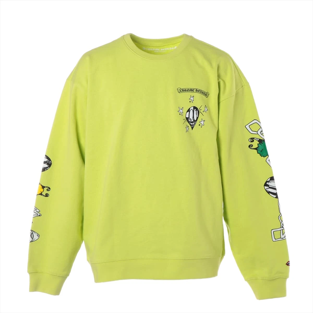 クロムハーツ マッティボーイ スウェット コットン XXL ライム