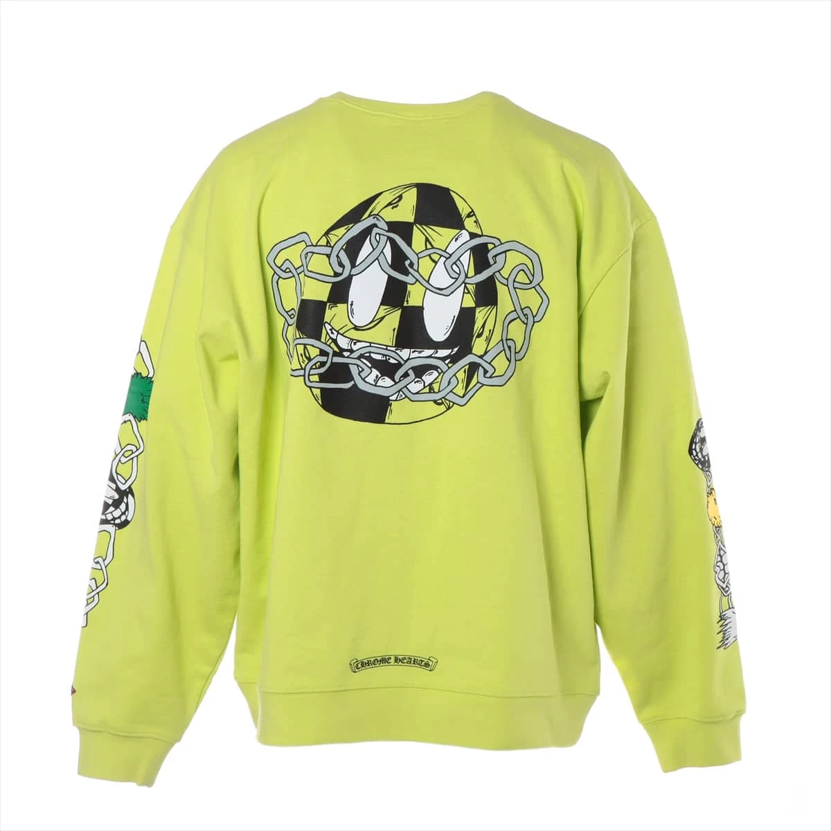 クロムハーツ マッティボーイ スウェット コットン XXL ライム