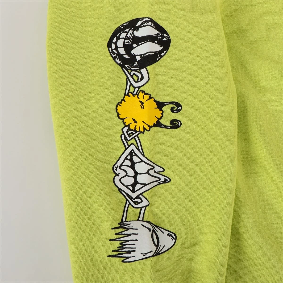 クロムハーツ マッティボーイ スウェット コットン XXL ライム
