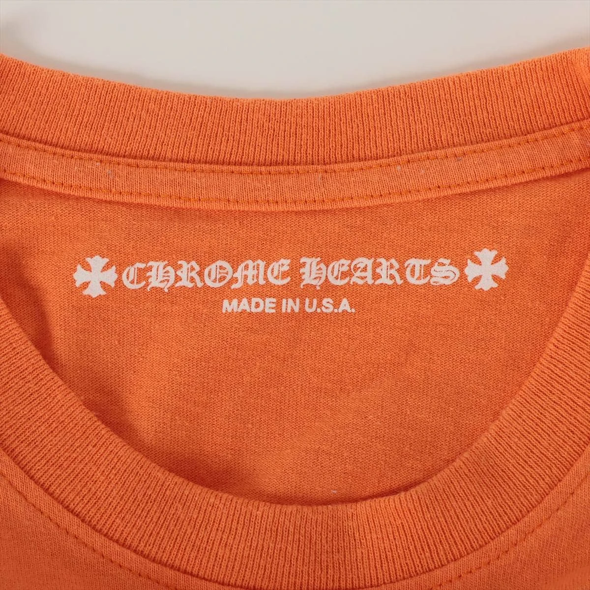 本日削除します　クロムハーツ　マッティボーイ　オレンジ クロムハーツ マッティボーイ Tシャツ コットン L オレンジ PPO