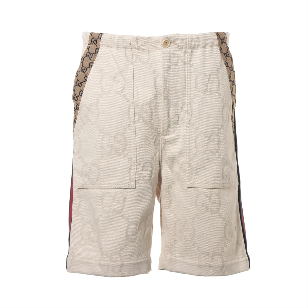 グッチ×アディダス ショートパンツ S メンズ アイボリー 700480 累積売上総額第1位【GUCCI】adidas x Gucci ショートパンツ