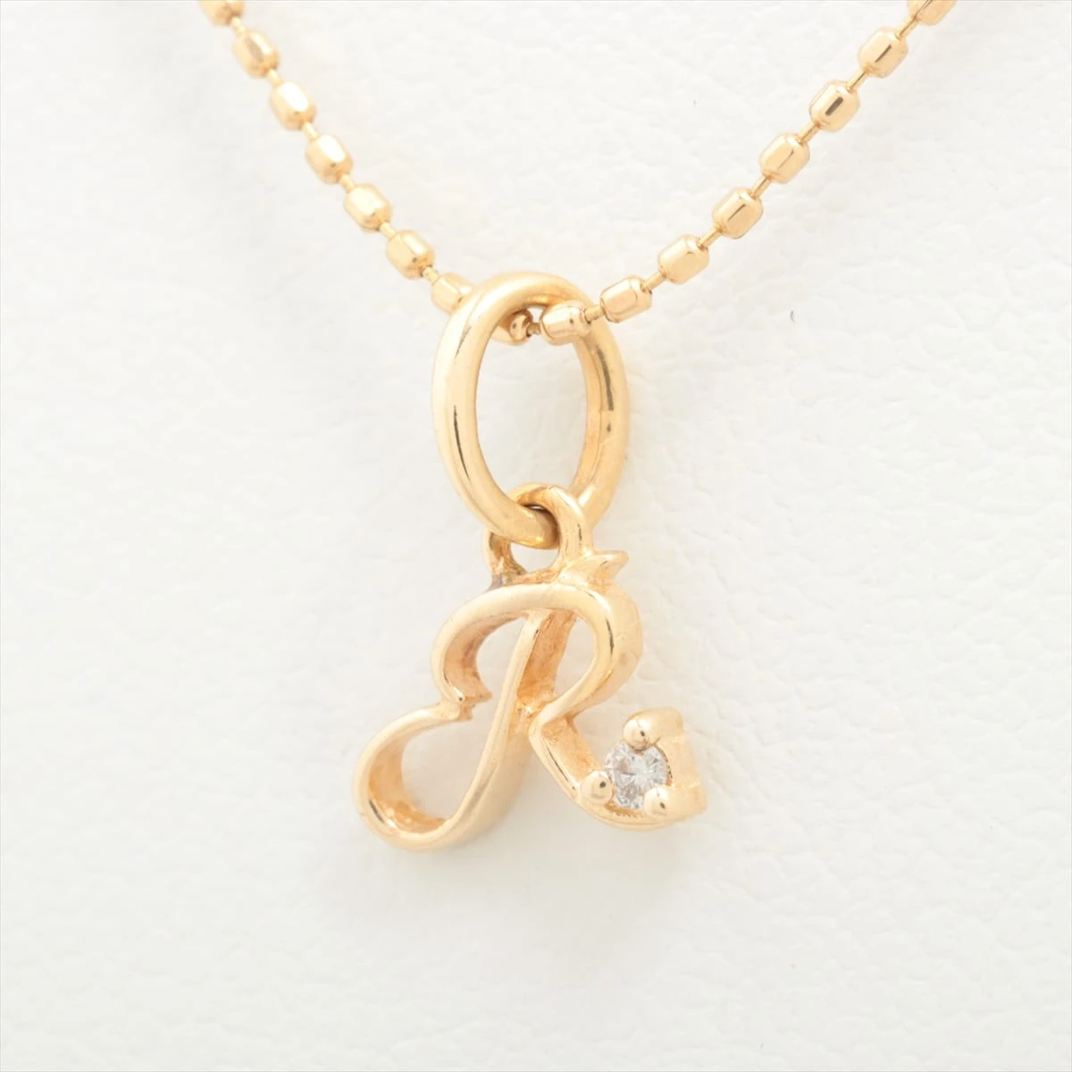 agete K18イニシャルネックレス ⟡.·*.agete K18/K10 イニシャルネックレス⟡.·*.