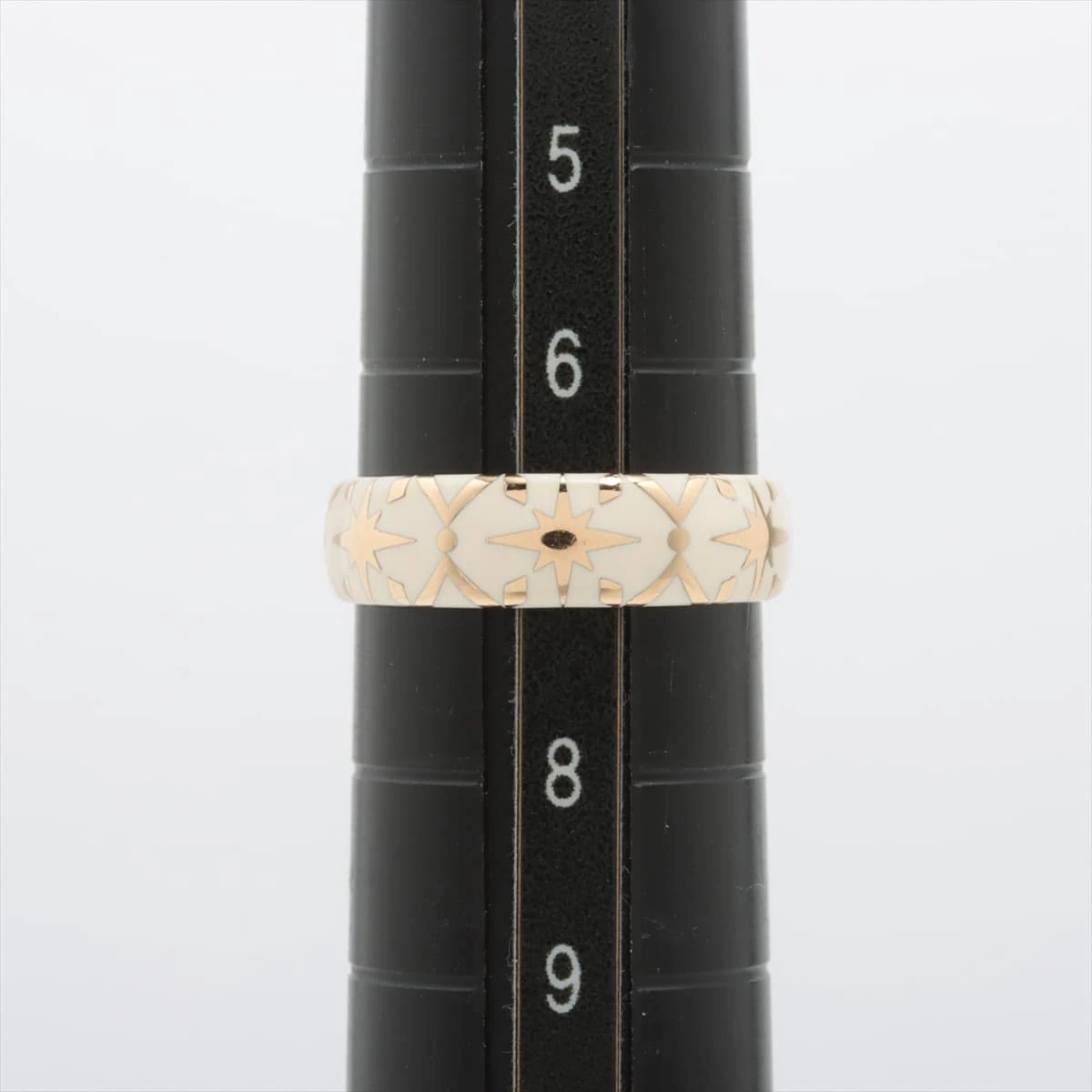 スタージュエリー エナメル リング K10(YG) 1.6g A1746562｜中古