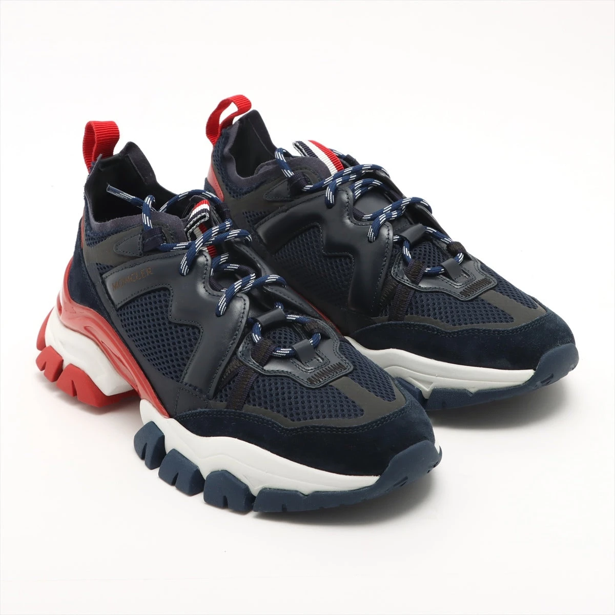 未使用 　MONCLER モンクレール　ドライビングシューズ　ネイビー　41 未使用 MONCLER モンクレール ドライビングシューズ ネイビー 41