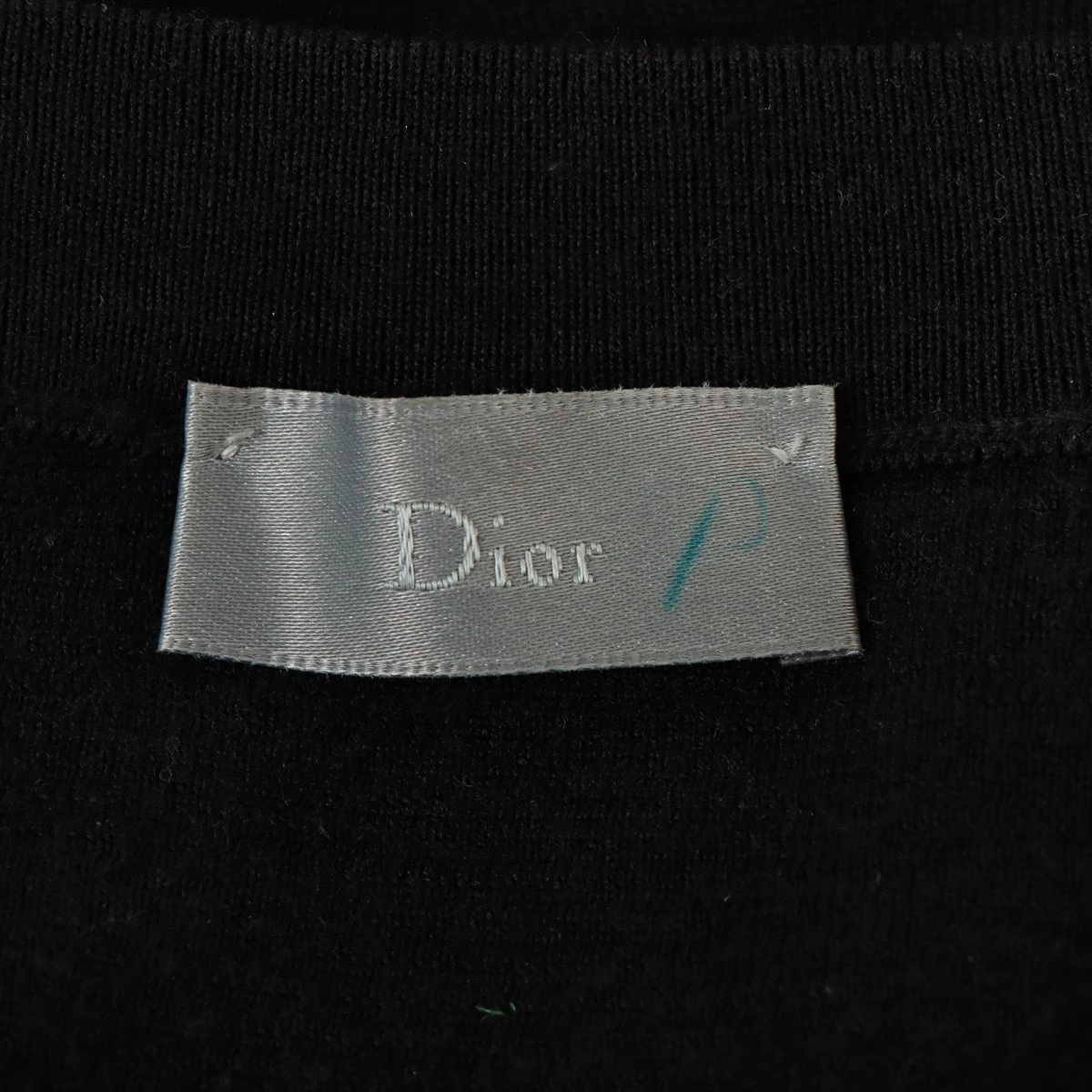 ディオールオム 18SS ウール×シルク ニット XXL メンズ ブラック 