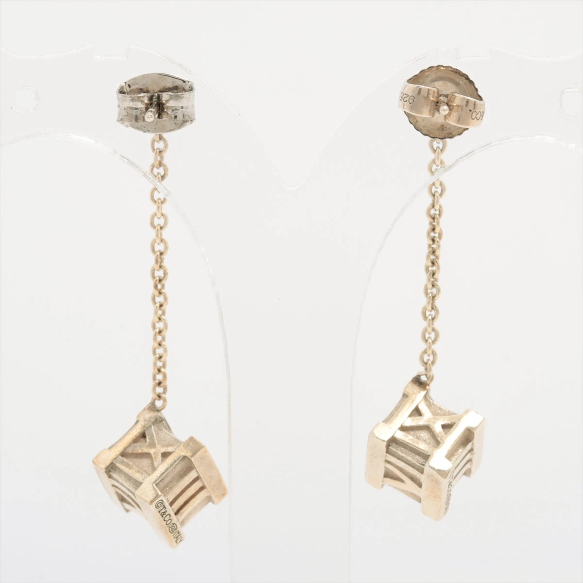 ティファニー アトラスキューブ ピアス 925 6.7g シルバー YZ053726