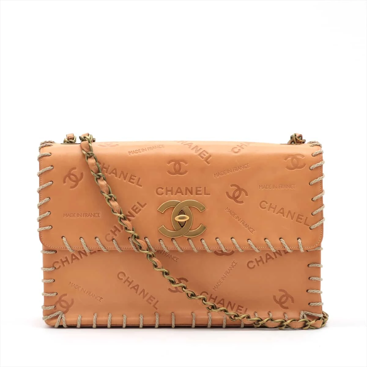 CHANEL✨デカココ　マトラッセ ショルダーバッグ　デカマト　ゴールド金具 楽天市場】デカココの通販