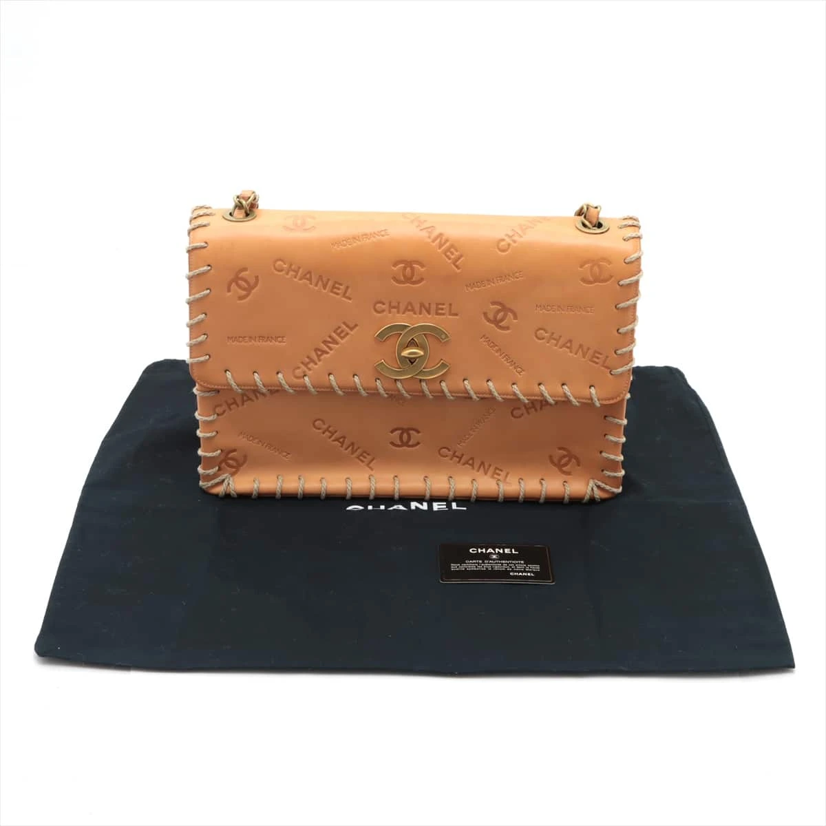 【VINTAGE】シャネル デカマトラッセ チェーンショルダーバッグ CHANEL - 斜め掛け可能☆正規品 CHANEL デカマトラッセ チェーン