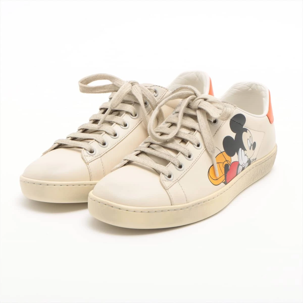 【ほぼ未使用】グッチ　スニーカー　ディズニー　テニス1997　シェリー　付属品 GUCCI×DISNEY/グッチ×ディズニー】 ディズニーコラボスニーカー