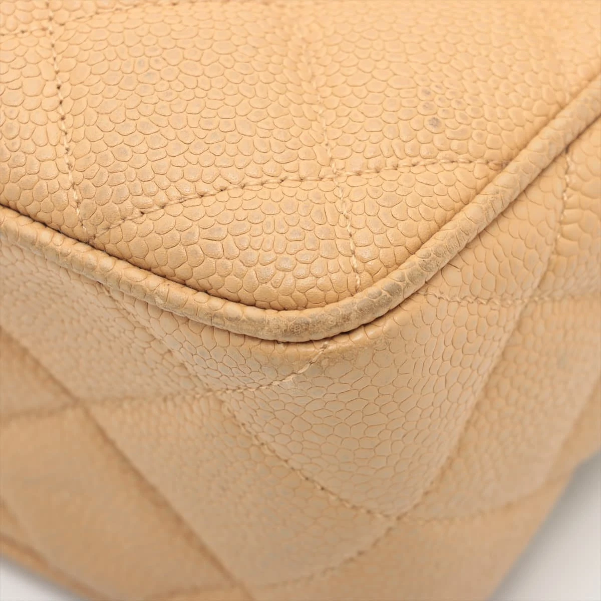 シャネル マトラッセ キャビアスキン チェーンショルダーバッグ