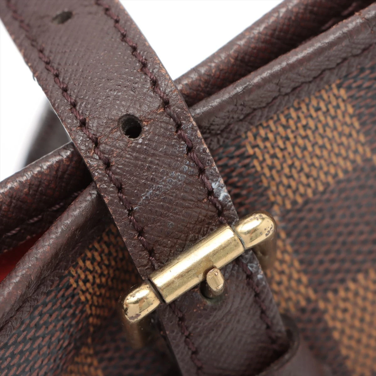 外観美品　ルイヴィトン　マレ　ダミエ　訳あり LOUIS VUITTON ルイヴィトン ダミエ マレ ショルダーバッグ用