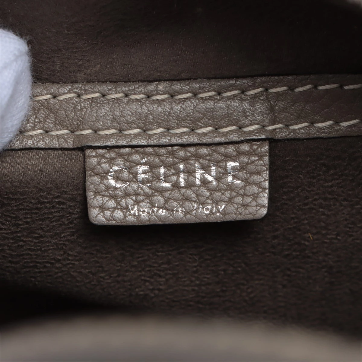 セリーヌ ラゲージ ナノショッパー レザー 2WAYショルダーバッグ