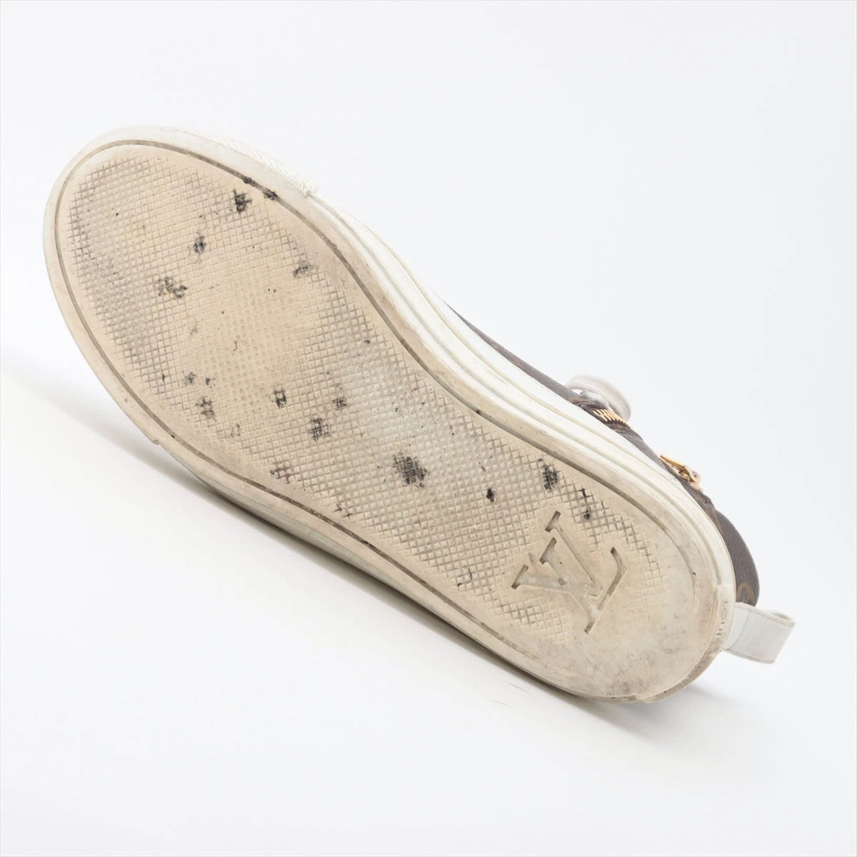 ヴィトン ステラーライン 18年 レザー スニーカー 39 レディース