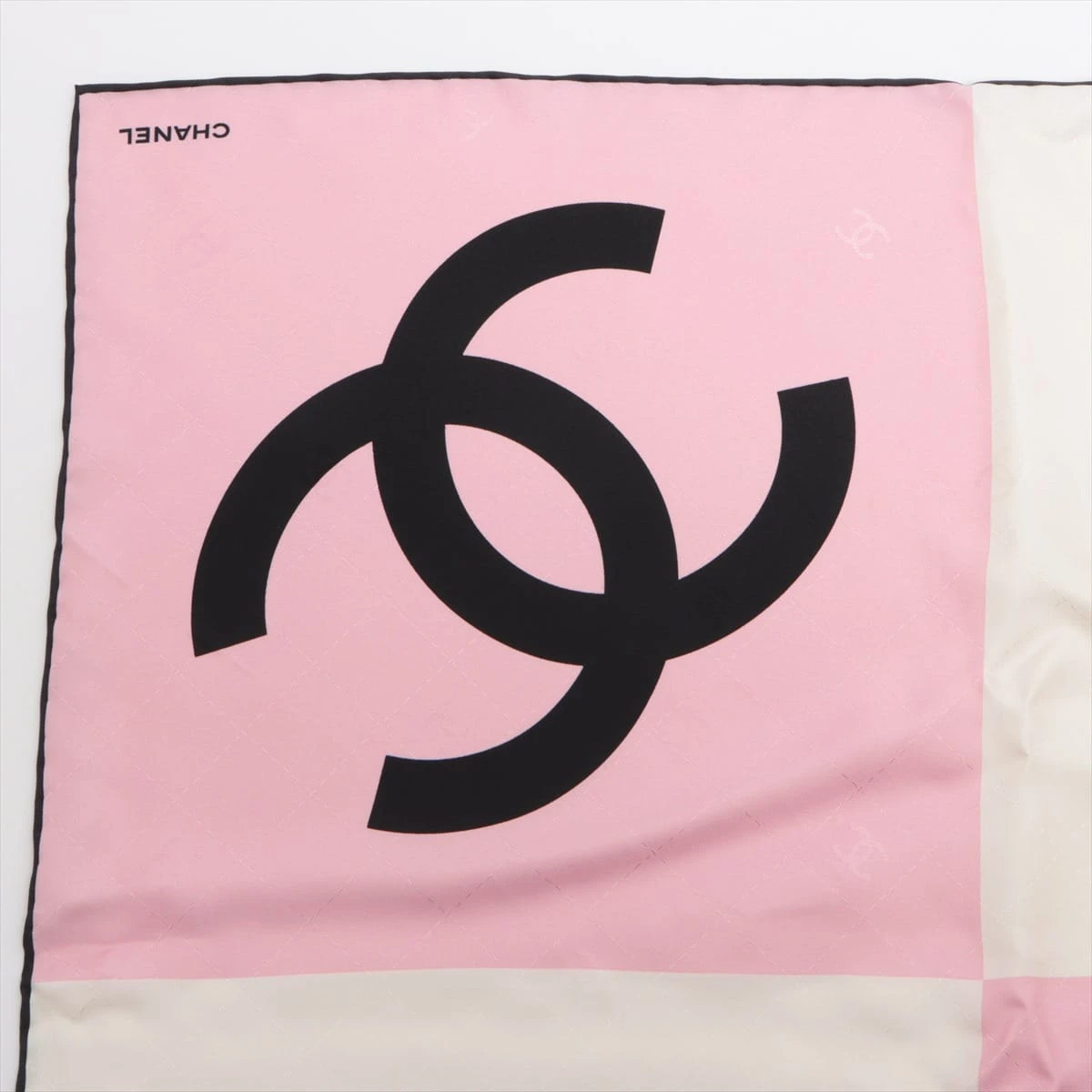 希少✨CHANEL シャネル　カメリア　ココマーク　 シルク100% スカーフ 楽天市場】シャネル CHANEL スカーフ カメリア ココ チェーン