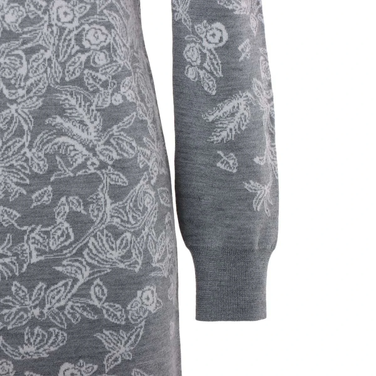 エルメスカシミアシルクニットワンピースJUNGLE LOVE(44)