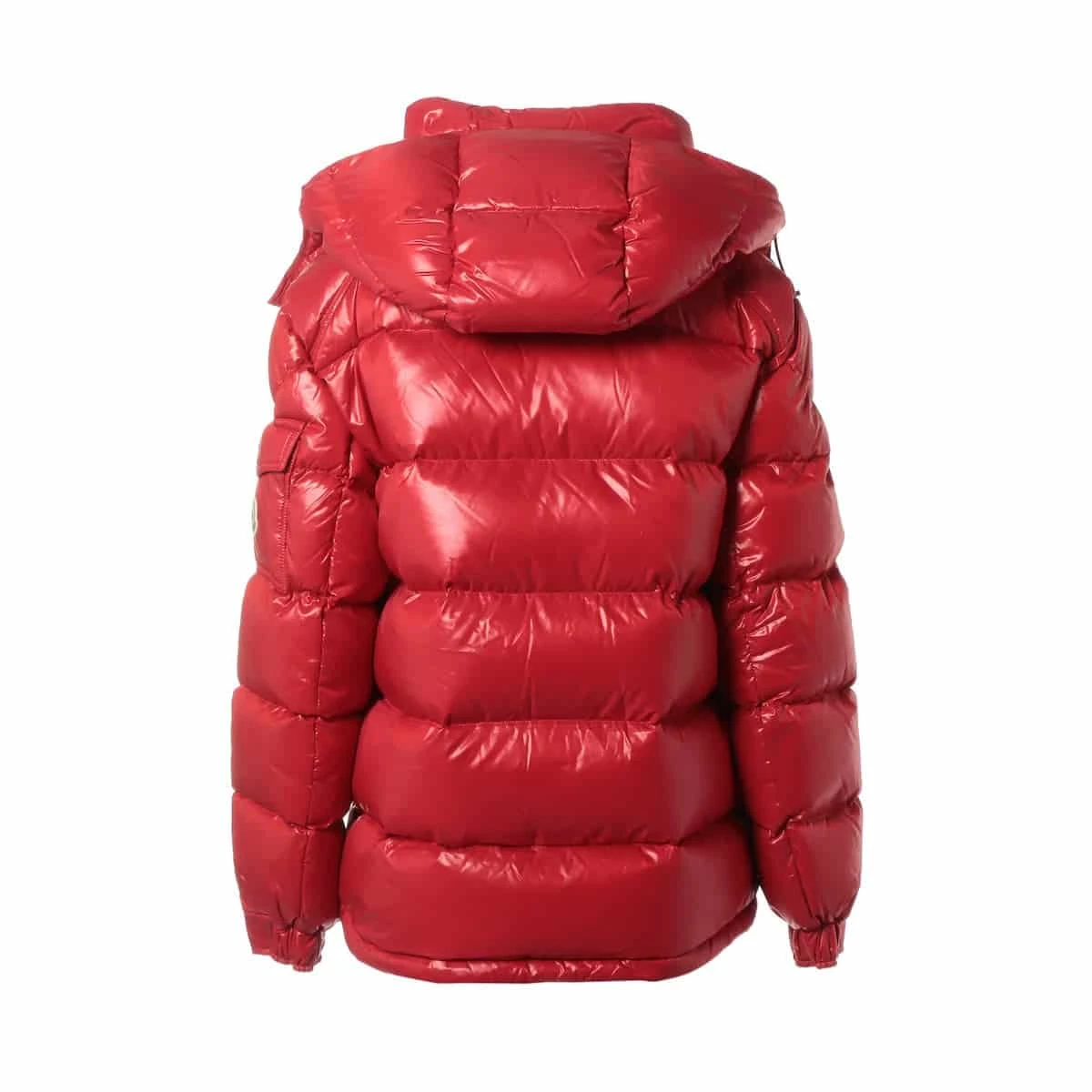 レア 美品 MHL キルティングダウンジャケット 1 レッド モンクレール MAIRE 20年 ナイロン ダウンジャケット 1