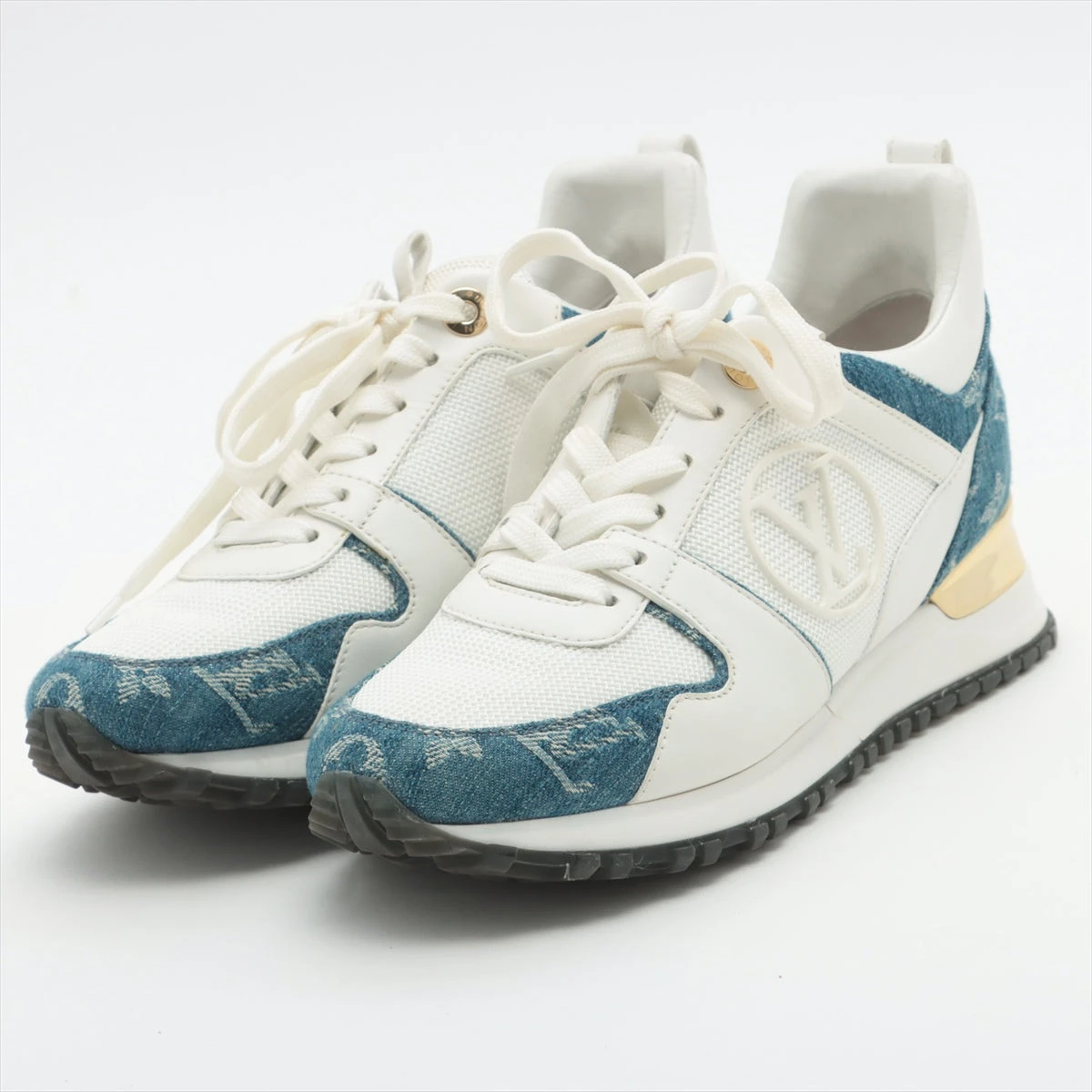 ルイヴィトン ランアウェイ モノグラム デニム メッシュ