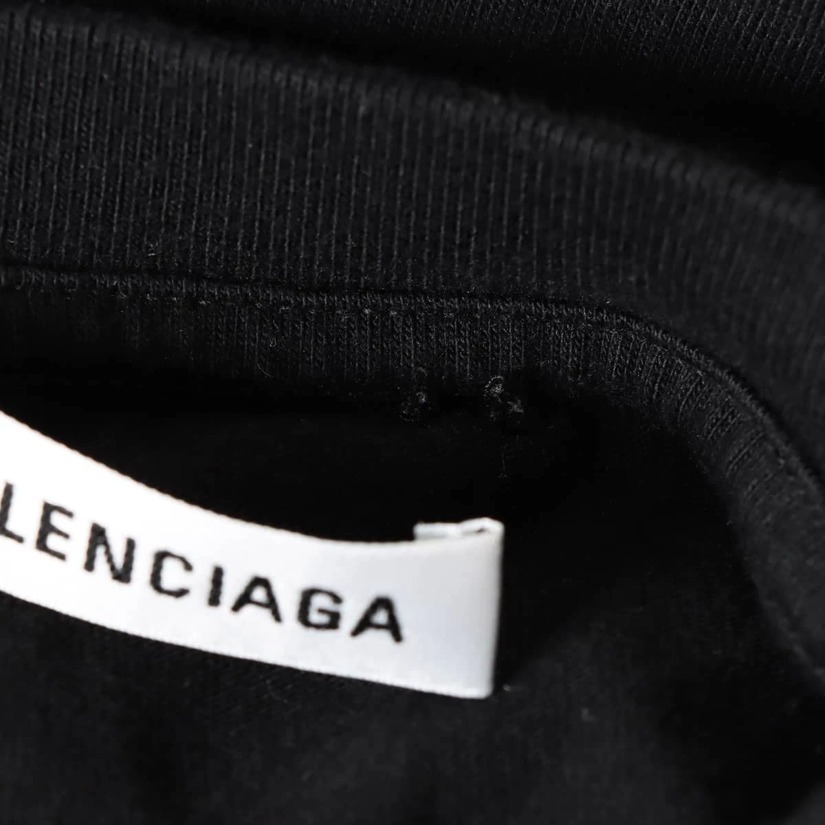 バレンシアガ コットン Tシャツ S ユニセックス ブラック 612965