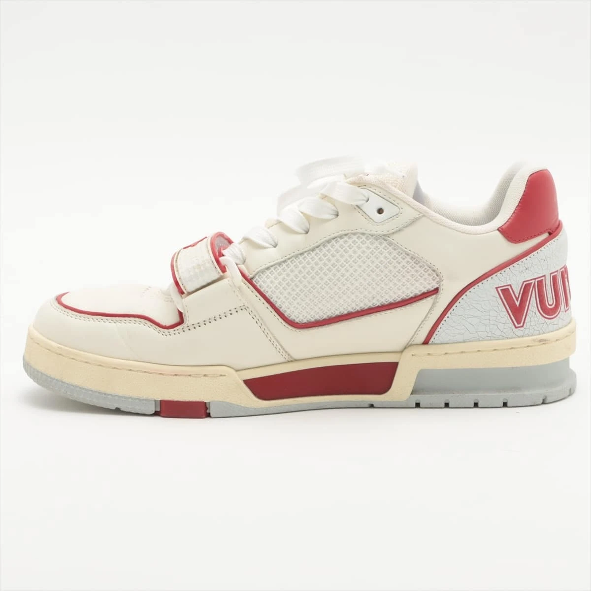 送料込*ルイヴィトン【LVトレイナー】ラフィアメッシュ メッシュ Louis Vuitton LV Trainer(ルイヴィトン LV トレイナー