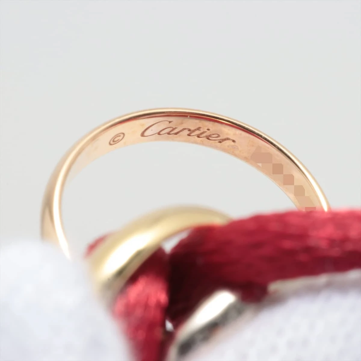カルティエ トリニティ コードブレスレット 750(YG×PG×WG) 総3.2g 4色
