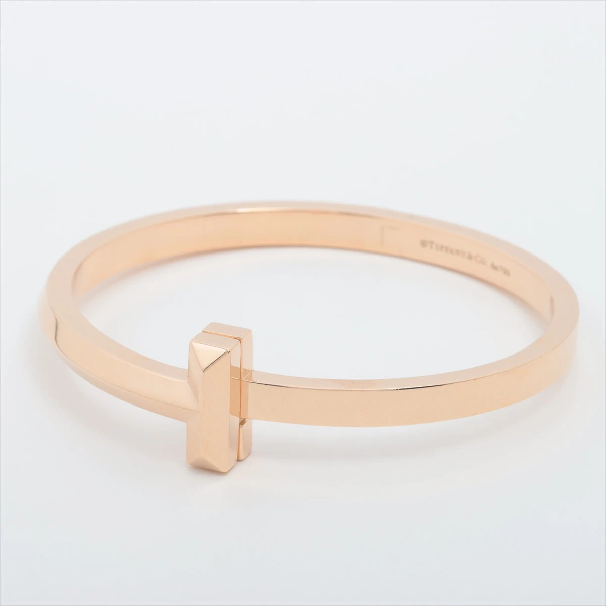 ティファニー Tワン ヒンジ ブレスレット 750(YG) 31.1g RU017335