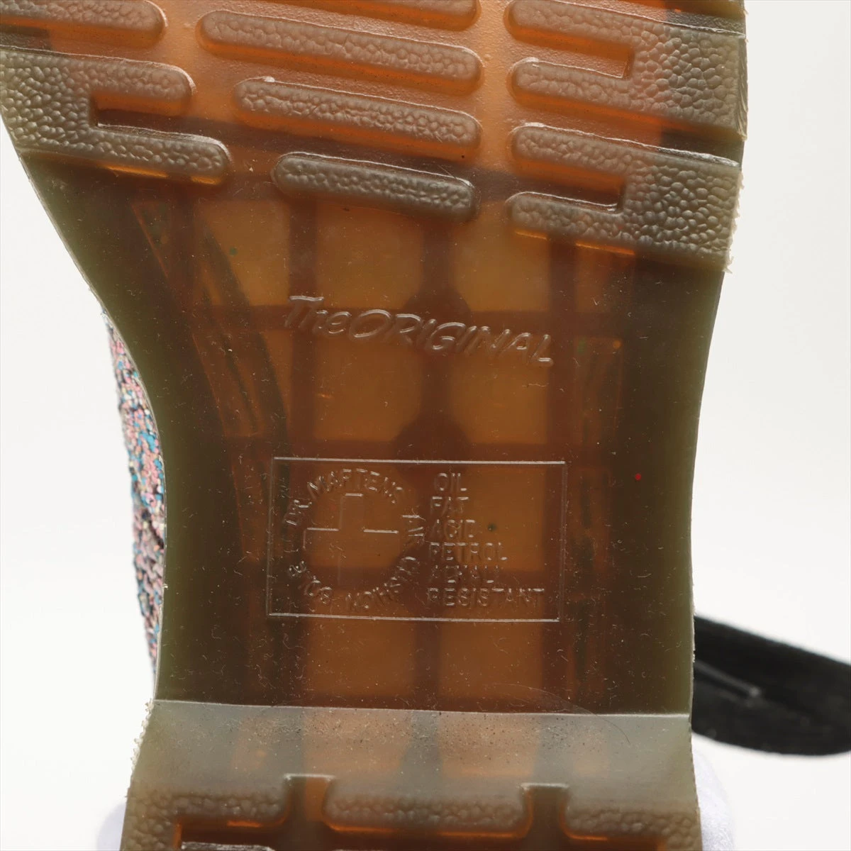 未使用✨️ドクターマーチン 1460 FARRAH 6ホールブーツ グリッター Dr.Martinドクターマーチン FARRAH 6ホールブーツ キラキラ