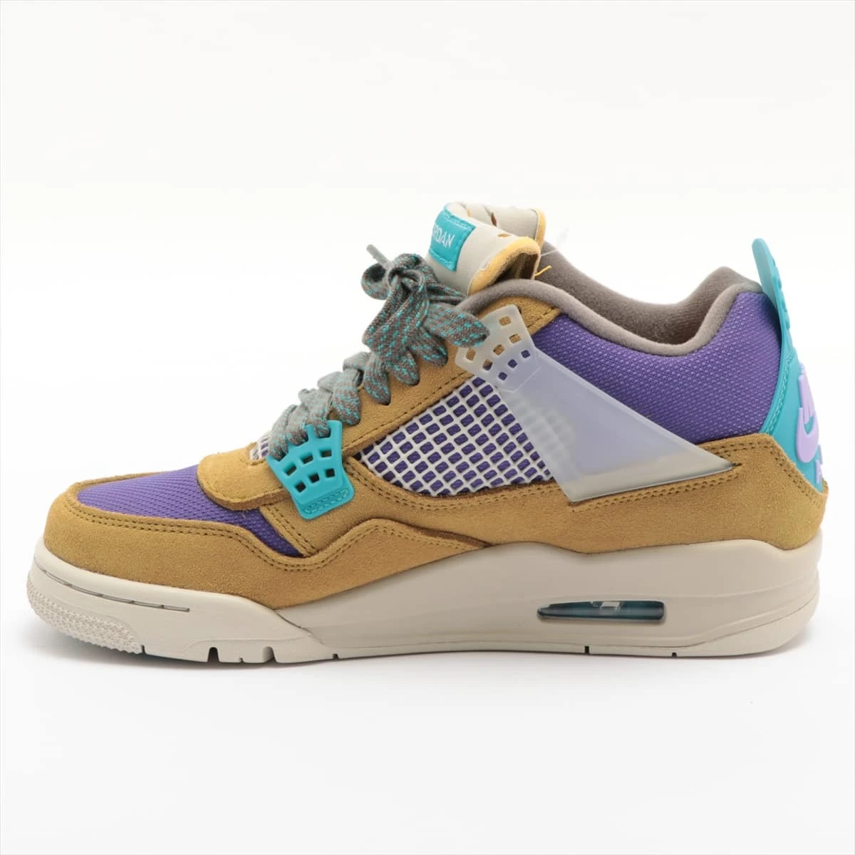 【希少モデル】Air Jordan スエード×キャンバス コンビネーションモデル ナイキ ×ユニオン ジョーダン AIR JORDAN 4 スエード スニーカー