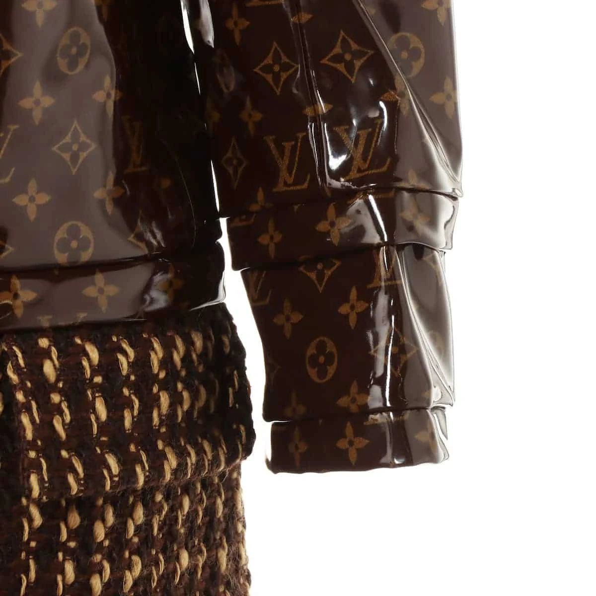 みみ　新品　ルイヴィトンモノグラム　ミンク　コート　38 定価100万 みみ様専用 新品 ルイヴィトンモノグラム ミンク コート 38 定価