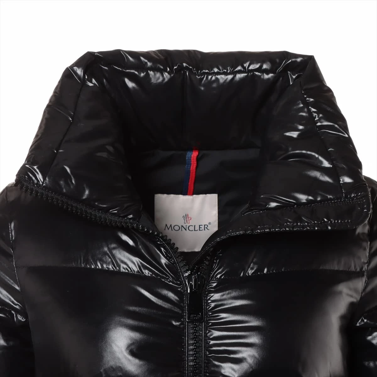 モンクレール 17年 ナイロン ダウンコート 00 ブラック JASMINUM 袖