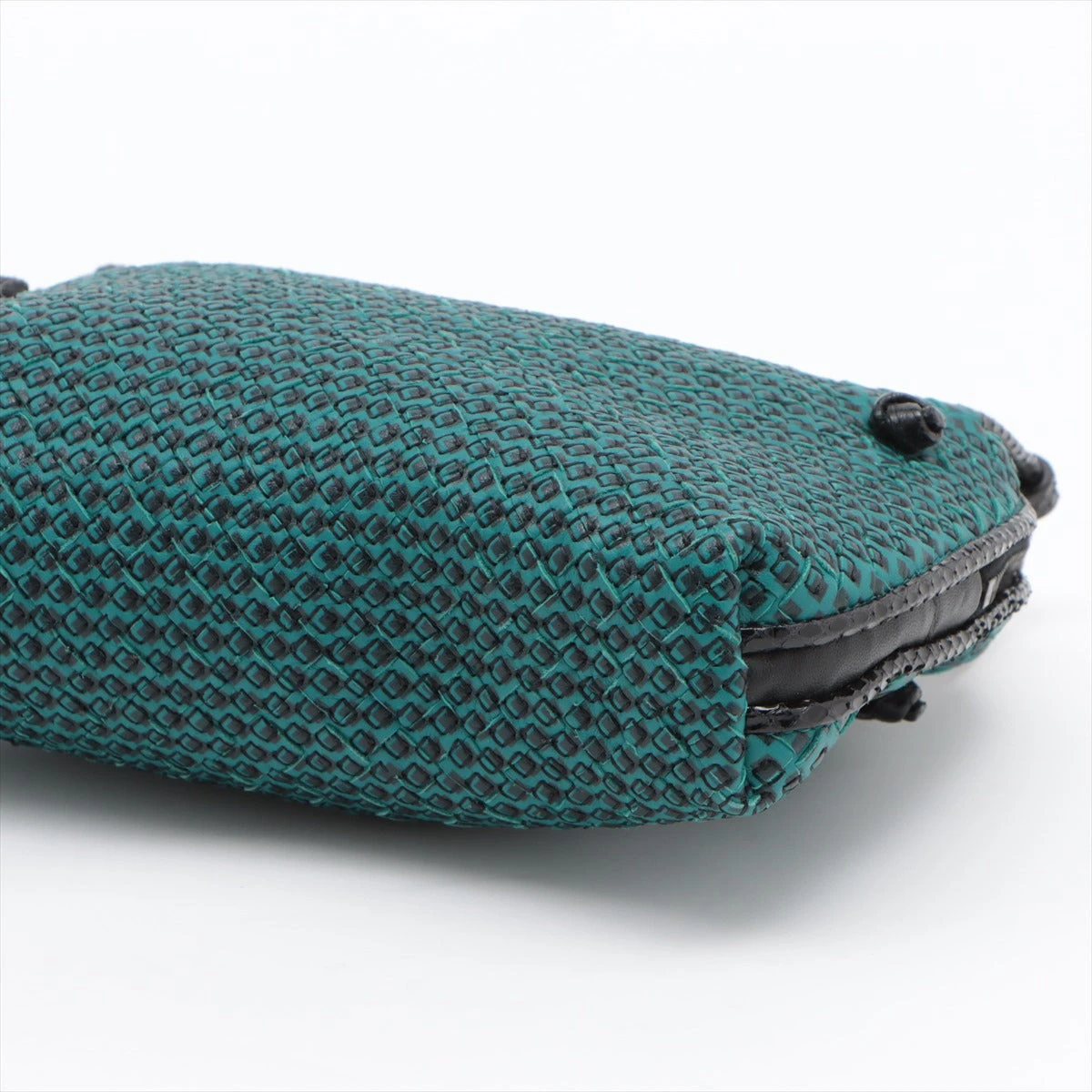 ボッテガ・ヴェネタイントレチャートパイソン2wayバッグ BOTTEGA VENETA (ボッテガ・ヴェネタ) イントレチャート レザー