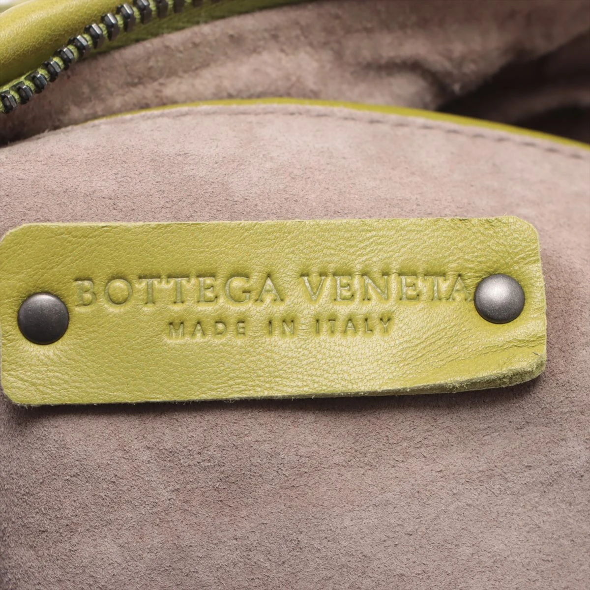 本物 名作 ボッテガヴェネタ イントレチャート 切替 レザー ショルダー バッグ BOTTEGA VENETA ボッテガヴェネタ ショルダーバッグ 729298