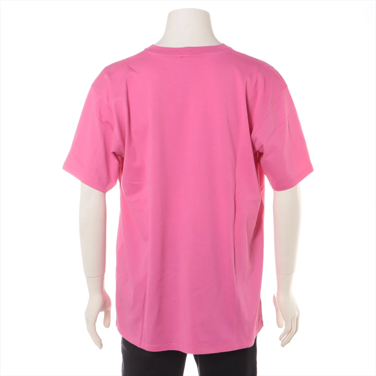 【 CELINE 】 ルーズフィット ロゴ プリント Tシャツ ピンク ロゴプリントルーズフィットTシャツ | CELINE