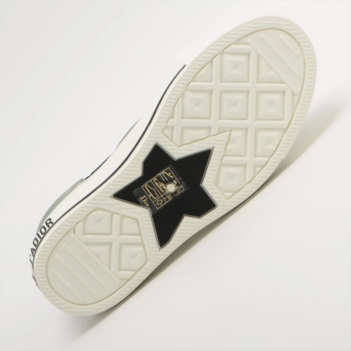 【トレンド感満載♪】DIOR マクロカナージュ スニーカー ディオール WALK'N'DIOR メッシュ ハイカットスニーカー 34