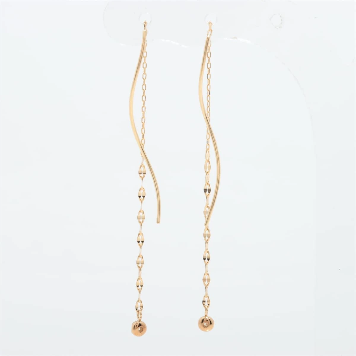 VANDOME AOYAMA K18 YG ダイヤ ピアス 18金 vendomeaoyama ヴァン