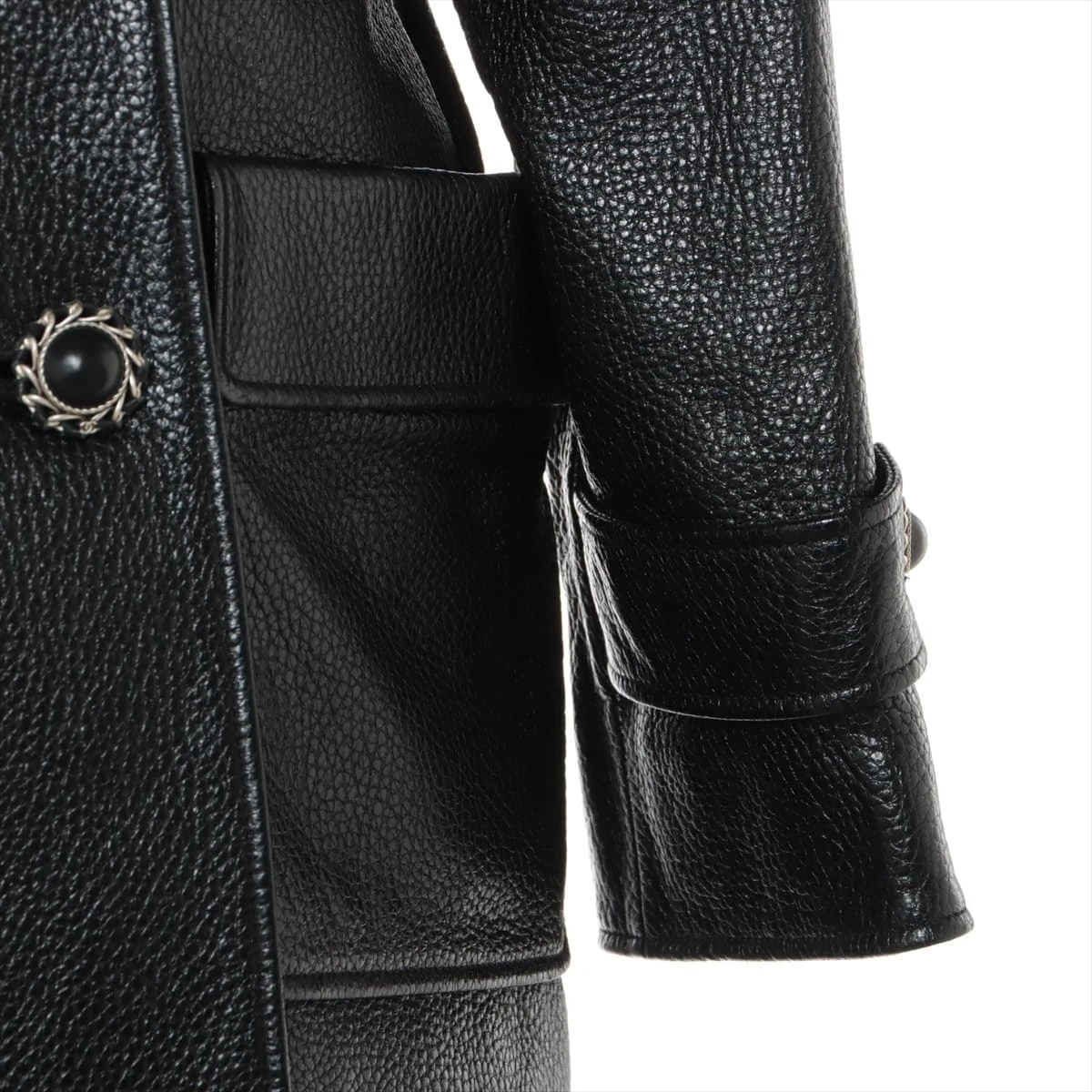 CHANEL ボタン付きブラウンラップスカート 38 楽天市場】中古 シャネル（スタイル（スカート）ラップ（巻き