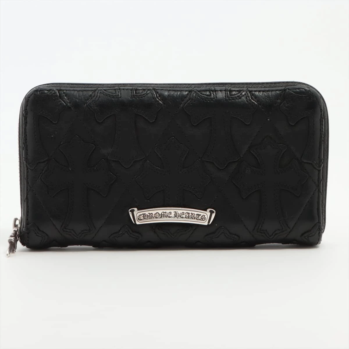 クロムハーツ REC F ZIPキルティング セメタリー クロスウォレット