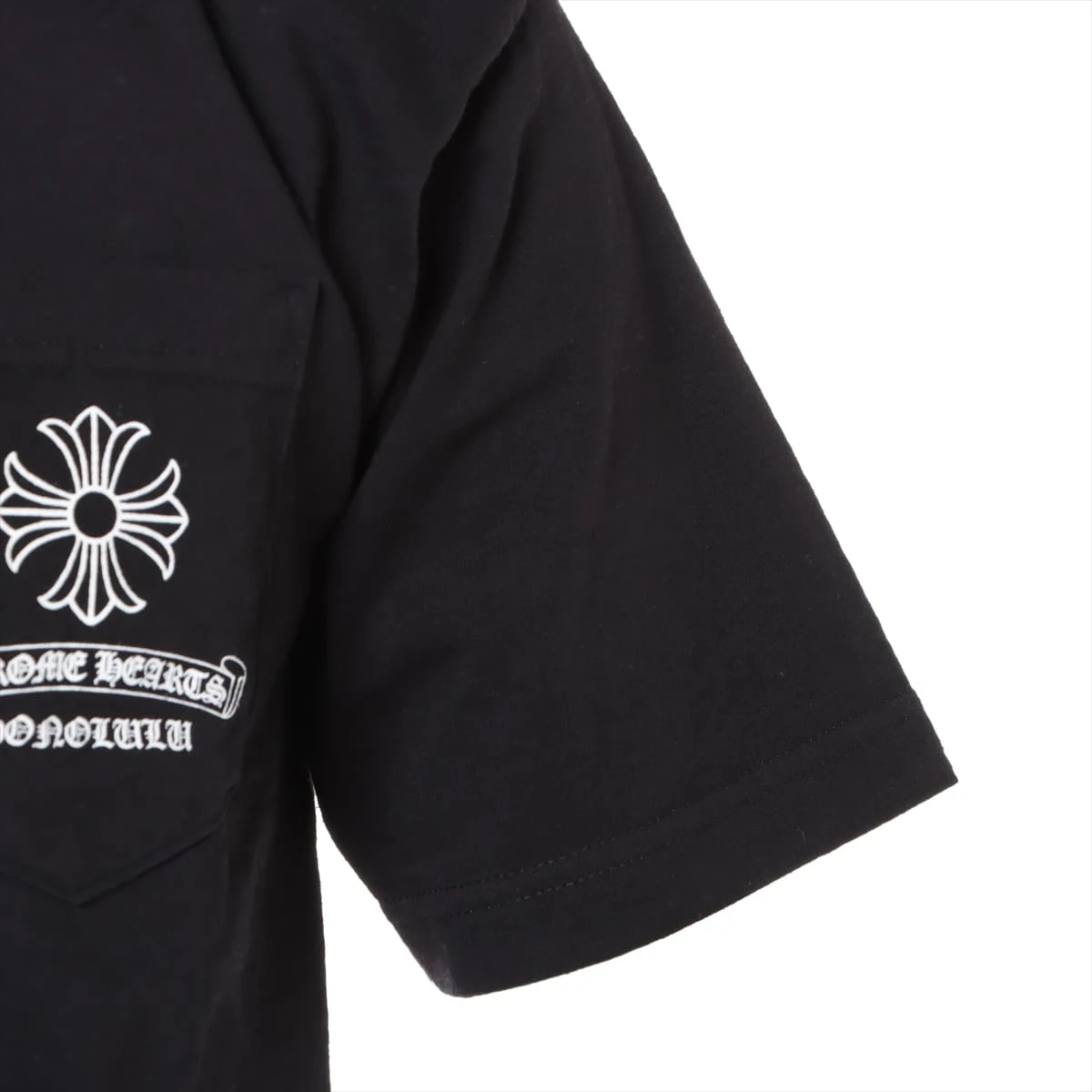 クロムハーツ Tシャツ コットン M ブラック ホノルル CHプラス
