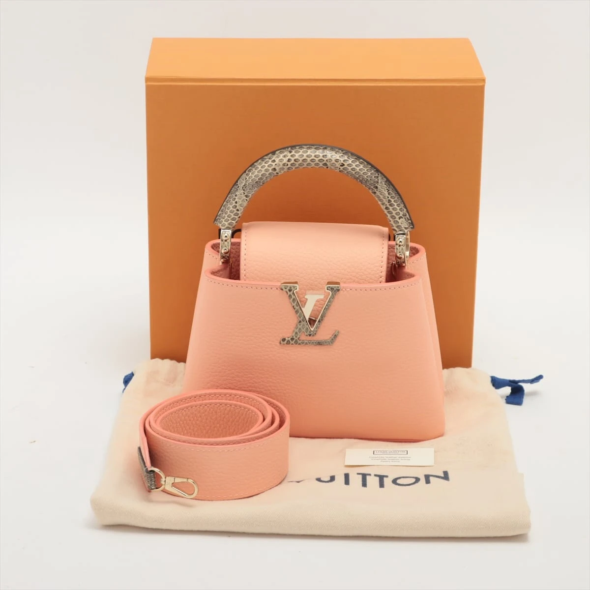 ヴィトン LVロゴ カプシーヌMINI M55921 A1785561｜中古ブランド品  