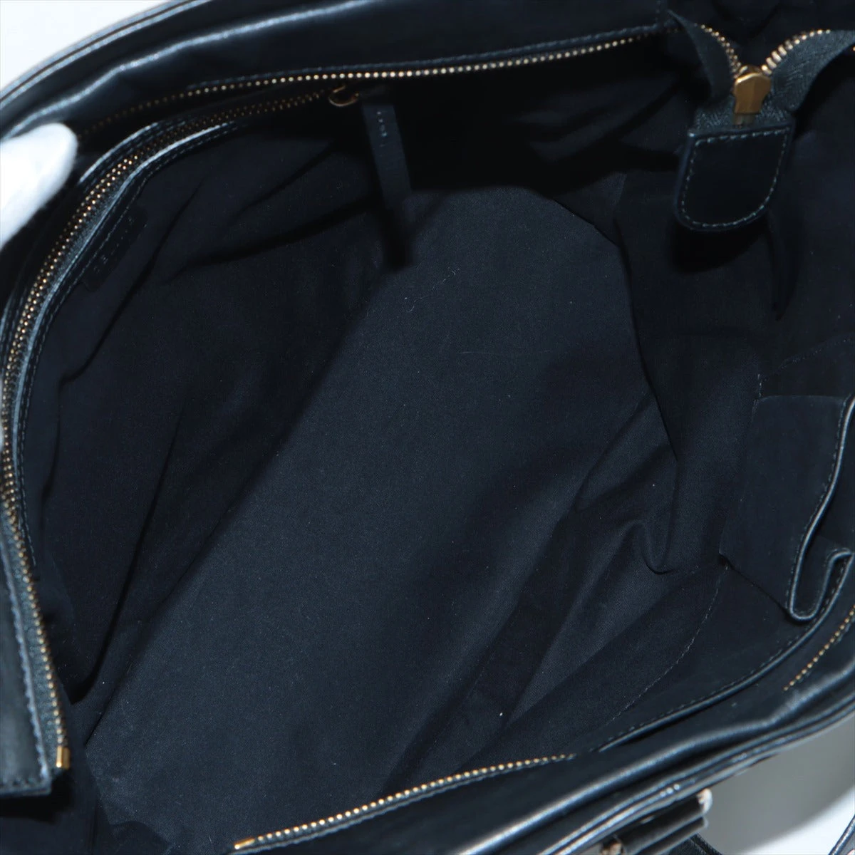 【美品】セリーヌ ハンドバッグ トートバッグ レザー スタッズ 肩掛け 黒 セリーヌ レザー×スタッズ トートバッグ ブラック A1295982