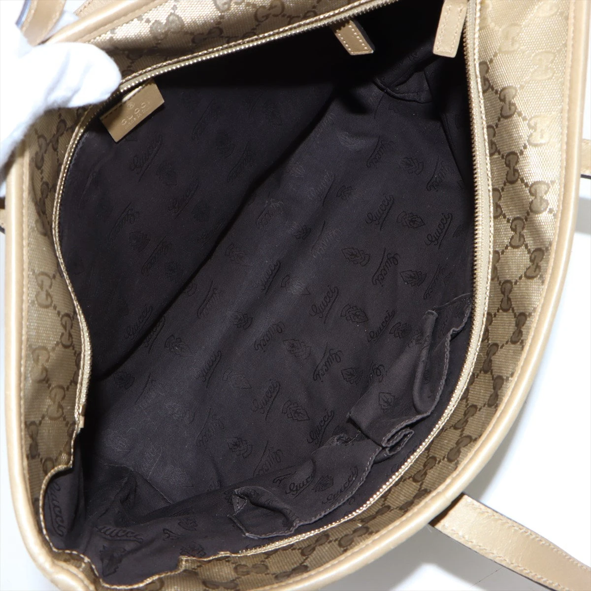 グッチ GGインプリメ トートバッグ ゴールド 211137 A1298294