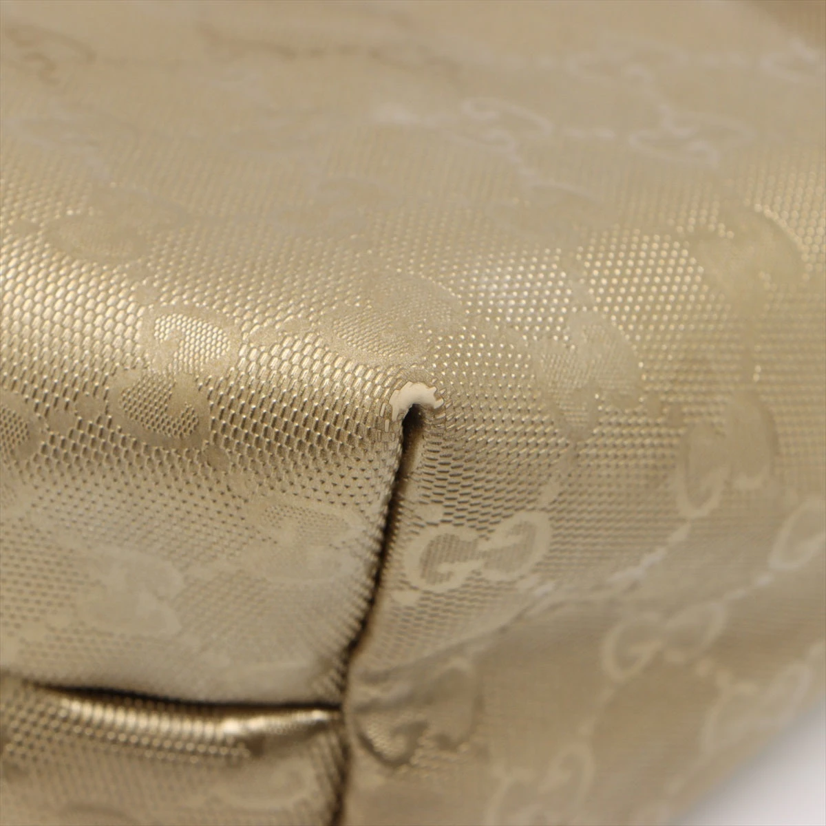 グッチ　GGインプリメ　トートバッグ 211137 ゴールド系　　大容量 グッチ GGインプリメ トートバッグ ゴールド 211137 A1298294