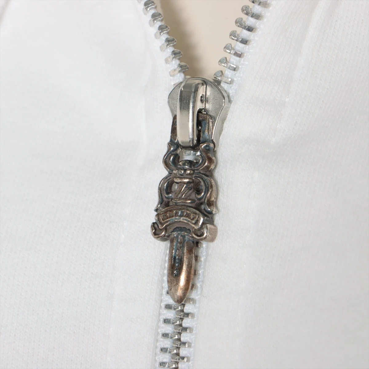 クロムハーツ パーカー レディース 白 XS ダガー Chrome Hearts - クロムハーツ パーカー レディース 白 XS ダガーの