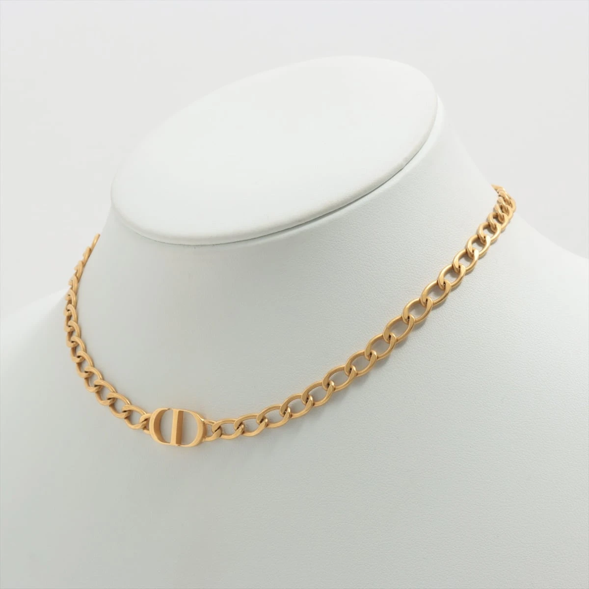 ✨美品・希少✨DIOR petit CD チョーカー ネックレス ゴールド ディオール Petit CD プチCD チョーカー GP ゴールド A1791237｜中古