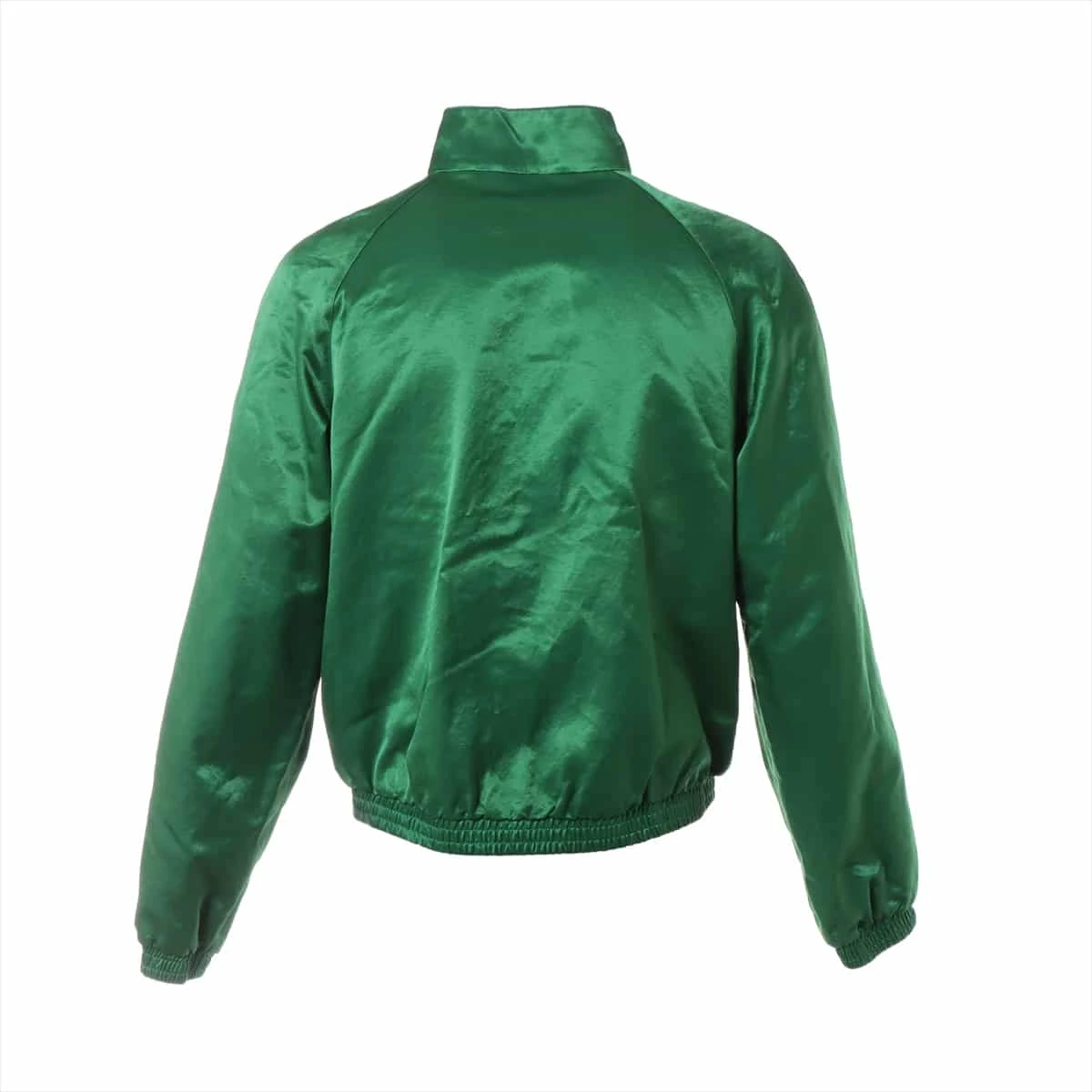 グッチ 20AW コットン×レーヨン ブルゾン 44 メンズ グリーン