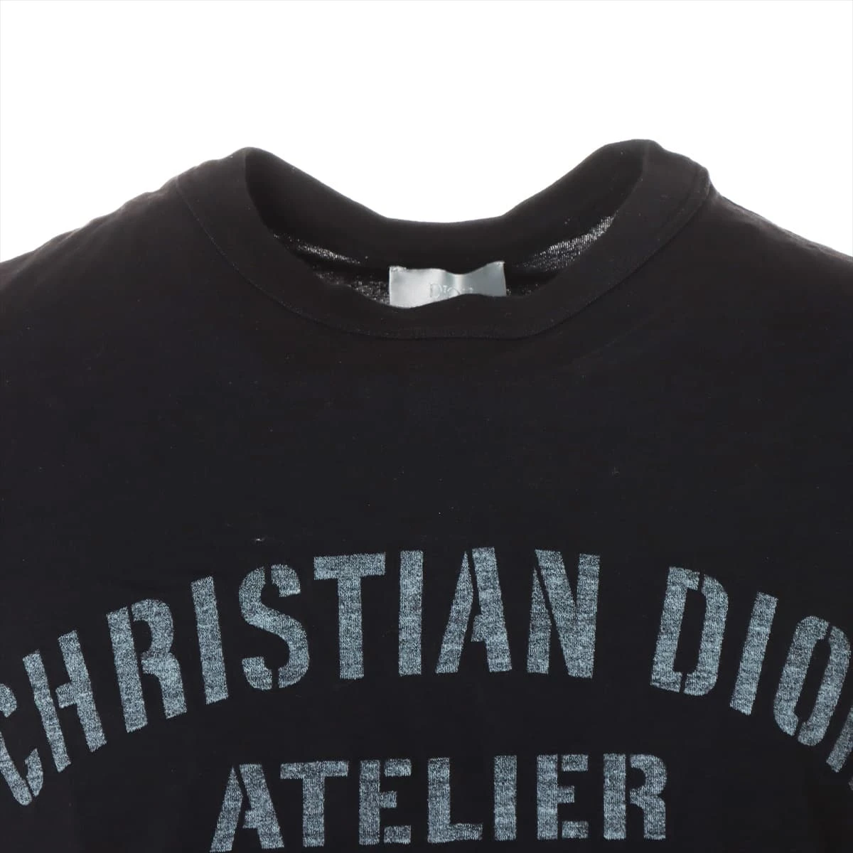 ディオール 21SS コットン Tシャツ S メンズ ブラック