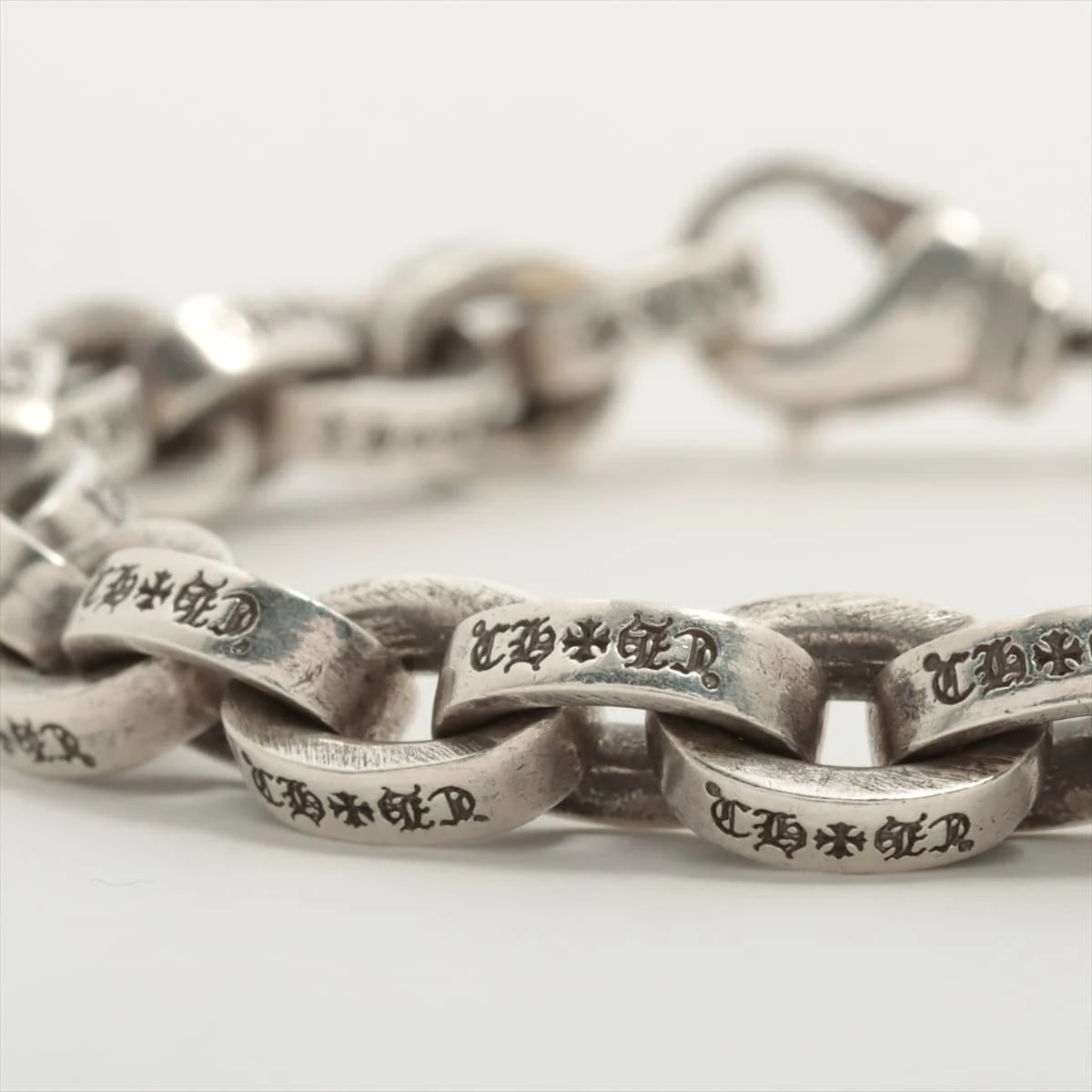[毎日値下げ中］正規 クロムハーツ 美品 ラージペーパーチェーンブレスレット CHROME HEARTS 【中古】 クロムハーツ ラージ ペーパーチェーン