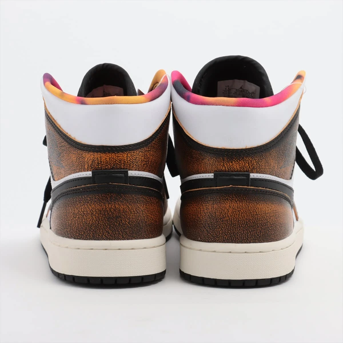ナイキ AIR JORDAN 1 MID SE レザー ハイカットスニーカー 27.5