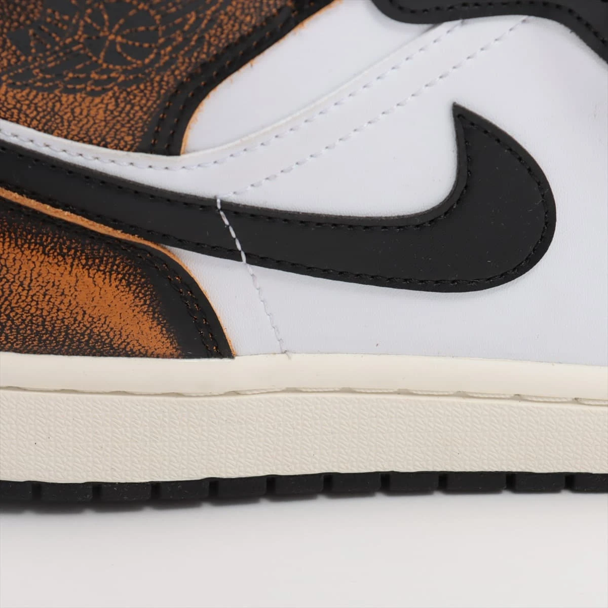 シューズ(男性用) Nike Air Jordan 1 Mid \"\" 27.5 ナイキ AIR JORDAN 1 MID レザー×ファブリック ハイカット